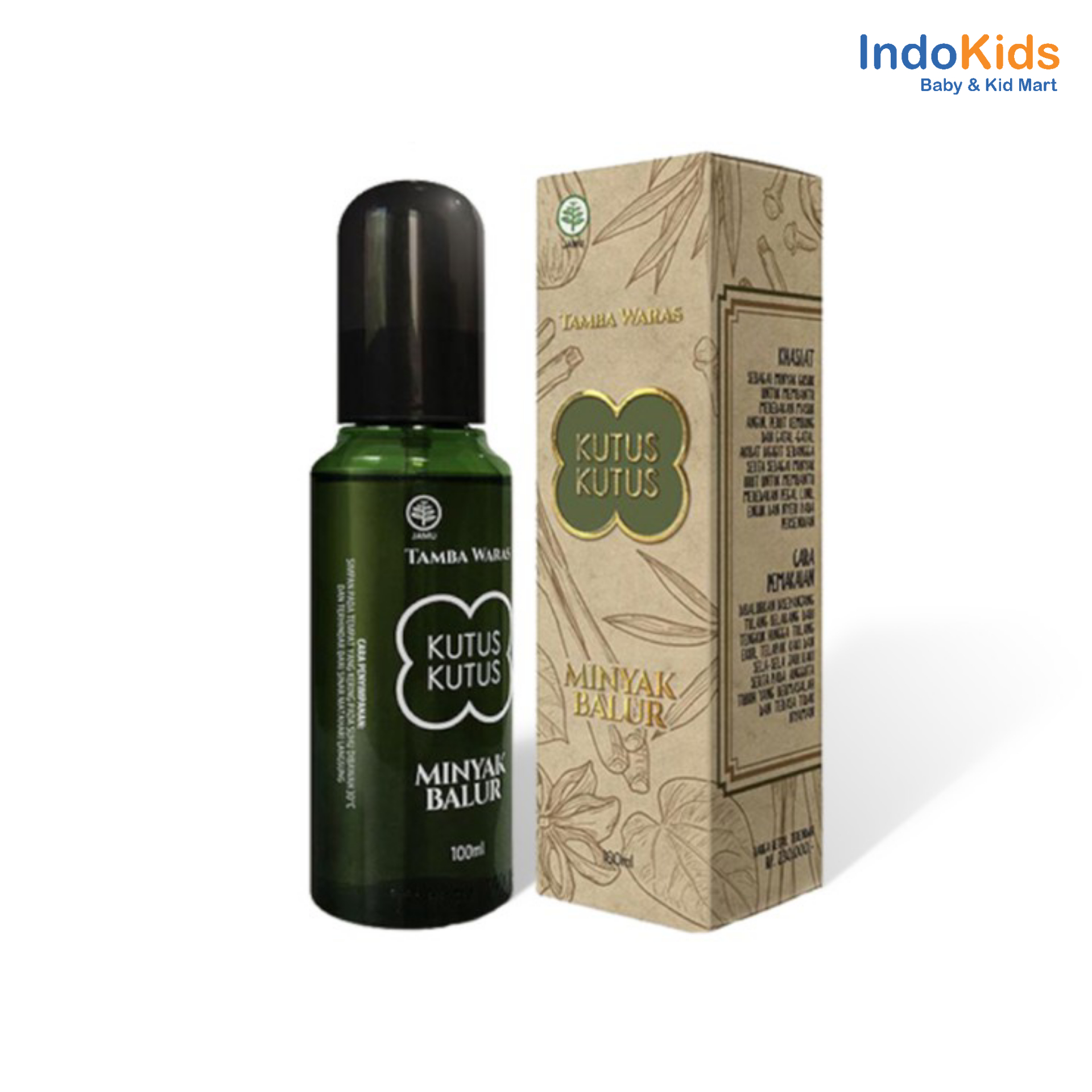 Kutus Kutus Minyak Balur 100ml