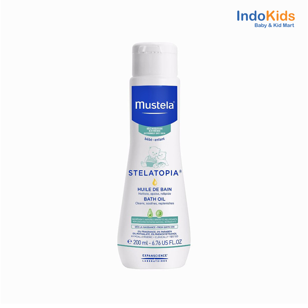 Mustela Stelatopia Bath Oil 200ml