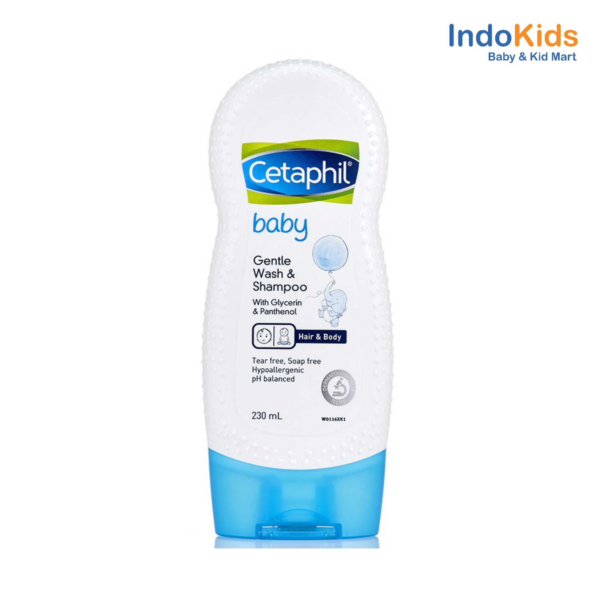 Cetaphil Gentle Wash and Shampoo 230ml
