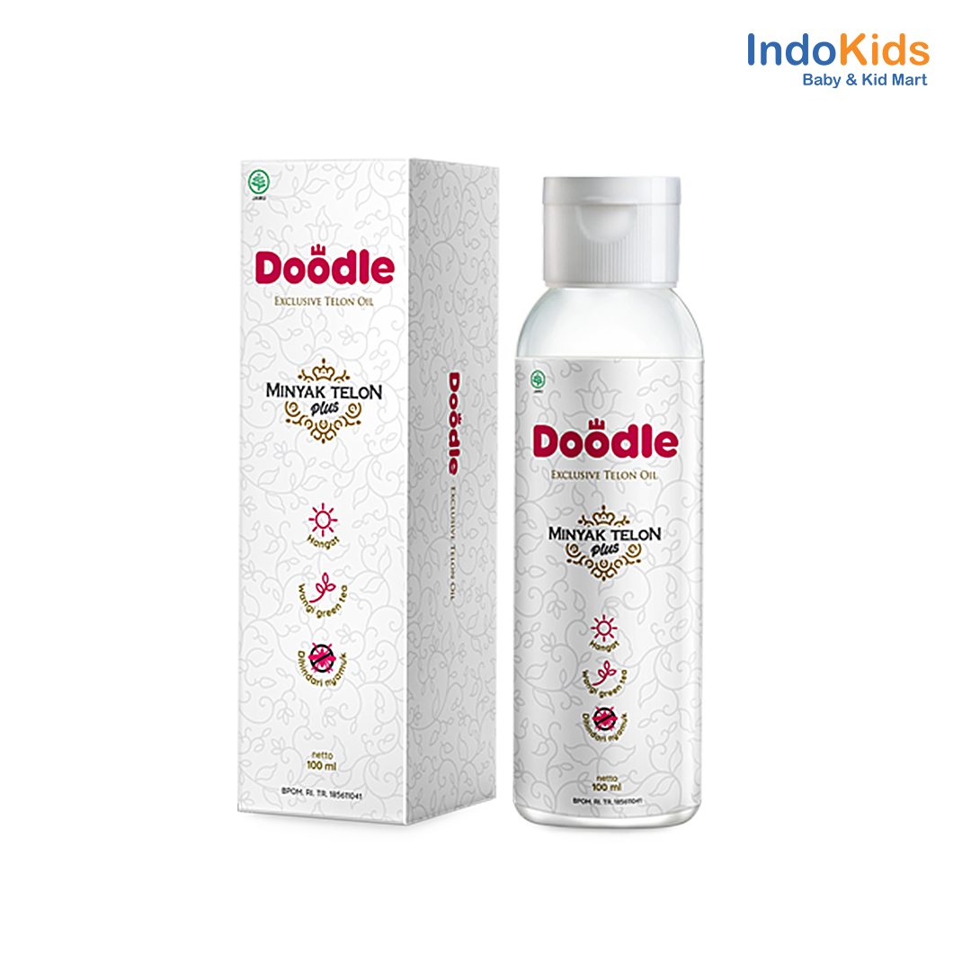 Minyak Telon Eksklusif Doodle 100ml Terbaru